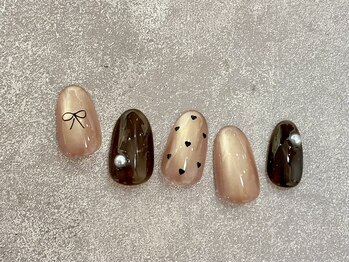 クラリスバイネオ 武蔵小杉(Claris by neo)/バレンタインネイル　¥８５００