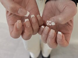 フレンチネイル　パラジェル