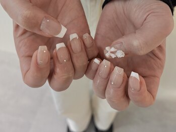 フレンチネイル　パラジェル