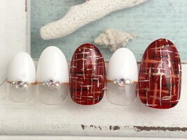 ぱっつんフレンチツイード