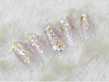 ヴィーナネイル 呉店(VinaNail)/12月定額アート★シンプルコース