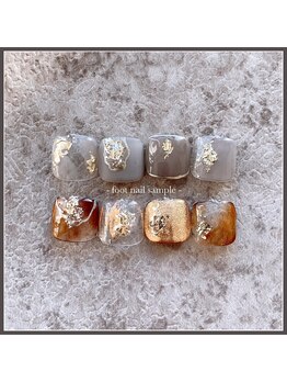 チュチュアチュチュ(chuchu a chuchu)/foot nail design sample