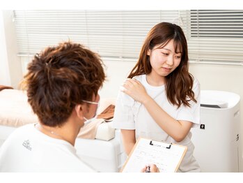 用宗整骨院/カウンセリングで課題を抽出！