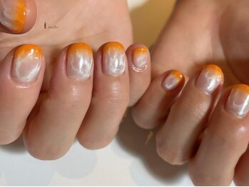 アイネイルズ 渋谷店(I nails)/【Sumika.t】じゅわっとグラデ