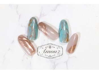 アモウズ(Amouz)/定額【テーマ:ターコイズ】2