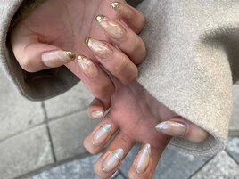 ラインフレンチネイル