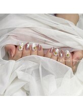 アン ジョーヌドラゴ/【自爪ネイル】ぷっくりネイル