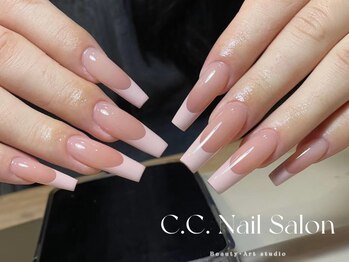 シーシーネイルサロン 池袋(C.C.Nail salon)/長さ出しフレンチ