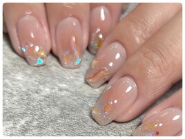 透明感ネイル
