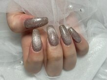 プティ アイビューティ 京橋店(peTiT eyebeauty)/マグネット　秋ネイル