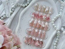 エンジェルガーデンネイル 池袋店(Angelgarden nail)/バラモチーフネイル