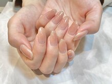 タイニーネイル(tiny nail)の雰囲気（1番人気☆シンプルアートコースオフ込み税込6,600円）