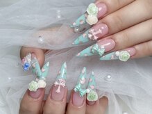 サリーネイルラボ(Sully Nail Lab)/ヒョウ柄ネイル