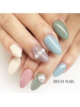 レッシュネイル サロンアンドスクール(RECH NAIL salon&school)/カラフル
