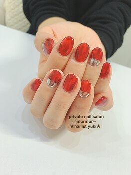 プライベート ネイルサロン マーマ(murmur)/ミラーフレンチ