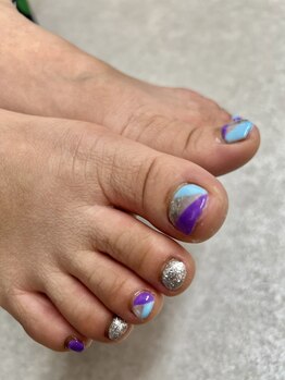 好きな色デザインでフット♪