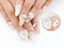 ネイルコレクション ピンク(Nail Collection Pink)/スカルプ付け放題★ビジュー