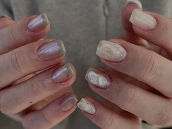 リノ 大阪本町店(lino)/ニュアンスネイル【2.17】