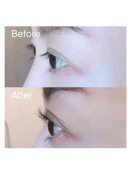 ビオラス 天王寺2号店(Biolus)/下向きまつ毛もしっかり上向きに