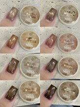 モモネイル(Momo Nail)/秋冬大人気のマグネットネイル