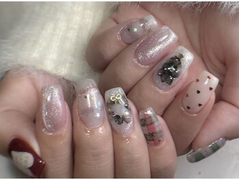 クロレ(Nail Salon COLORE)/クリスマスネイル 担当:粥川