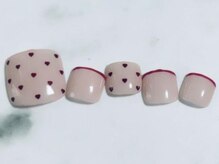 カレネイル(kale nail)/２月限定シンプルアート+500円