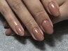 【初回オフケア込み/パラジェル】ワンカラー￥6000→￥4800