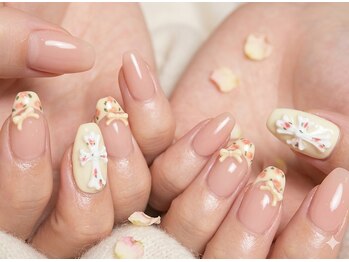 ラジュルネ(nail&eyelash La journee)の写真/60分/90分/120分のつけ放題メニューあり♪持ち込みデザインも◎豊富なカラー&パーツで納得の仕上がりに◇