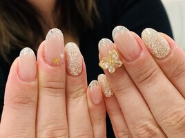 【ほり】ガラスフレンチ×蝶々