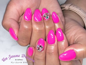 アン ジョーヌドラゴ/【自爪ネイル】ピンクネイル