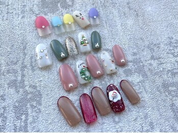 メルジュネイル用賀(Melju Nail)/☆Xmas☆￥9980