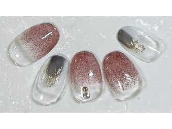 ビューティーネイルサロン クリアーズ(Clears)/【塗りかけネイル】