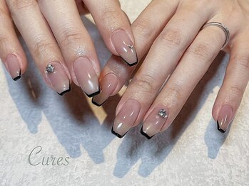キュアーズ ネイル(CURES NAIL)/スキニーフレンチ
