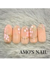 アモズネイル さっぽろ東急百貨店(AMO'S NAIL)/9900円デザイン