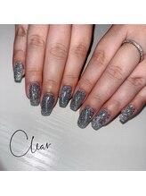 クリア(Clear)/フラッシュネイル