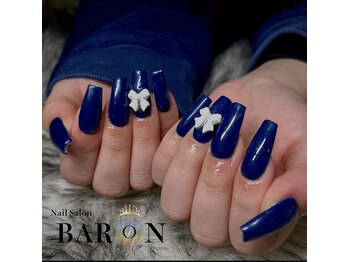バロン 新宿店(BARON)/ネイビーネイル