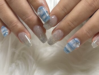 ヴェリタネイル(Verita nail)/チェックデザイン