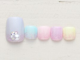 パステルグラデ ￥4990