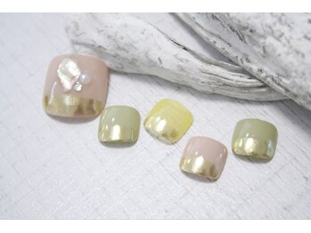 ラルネイル 大宮(Lull. nail)/ハーフミラー＊デカシェル