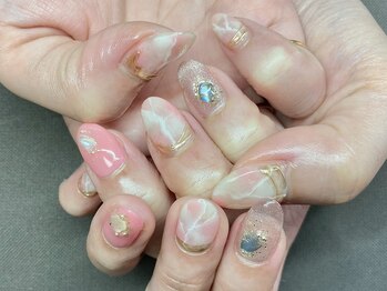 プレジール/大理石柄