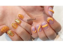 ガーランド オブ テイスティ(garland of Tasty)/ぷくぷくネイル×ニュアンス