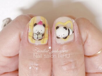 リル(RIRU)/キャラクターネイル/3Dネイル