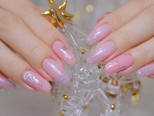 幻之花ネイル/クリスマスネイル　フラッシュ