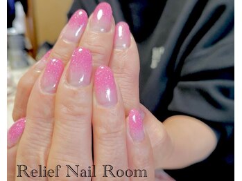 リリーフネイルルーム(RELiEF NAiL ROOM)/ラメグラデーションコース