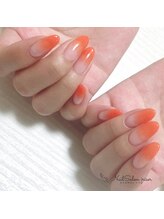 イリゼ(iriser)/オレンジ/カラグラ/シンプル