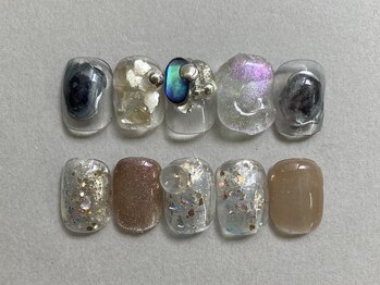 ネイルアンドアイラッシュ アールイー(Re)/Simple Art 6600