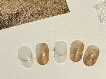 ネイルブラン(Nail Blanc)の写真/【高技術×丁寧な施術で仕上がり&モチの良さ◎】デザインでお悩みの方には定額メニューをご用意♪