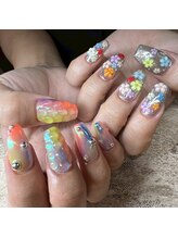 モレリア 心斎橋店(morelia)/個性派カラフルネイル