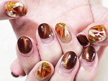 エルディケイ(LDK)/紅葉ネイル