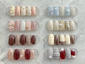 ゼロ アトリエ(ZERO Atelier)/シンプル♪クリスマスネイル